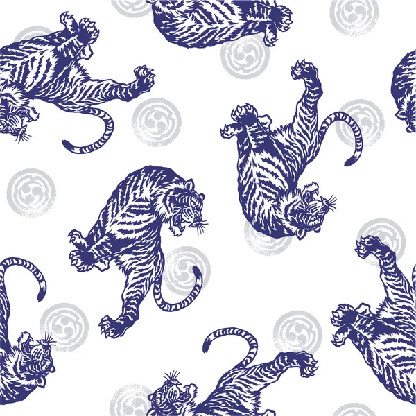 Japanese tiger　seamlessly